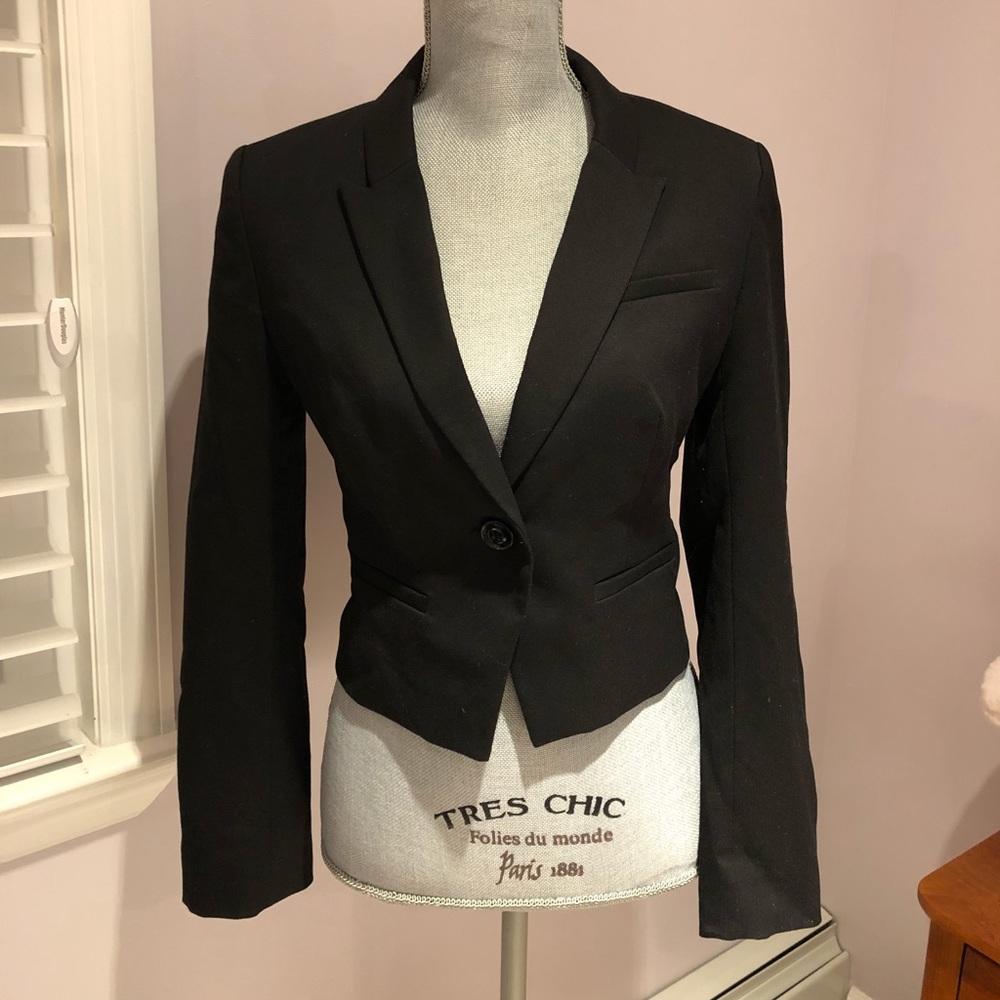 Classic Black Blazer